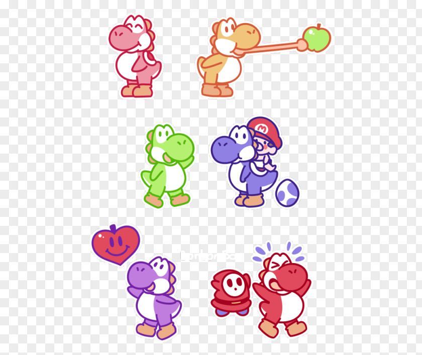 Yoshi Art Drawing Shy Guy PNG