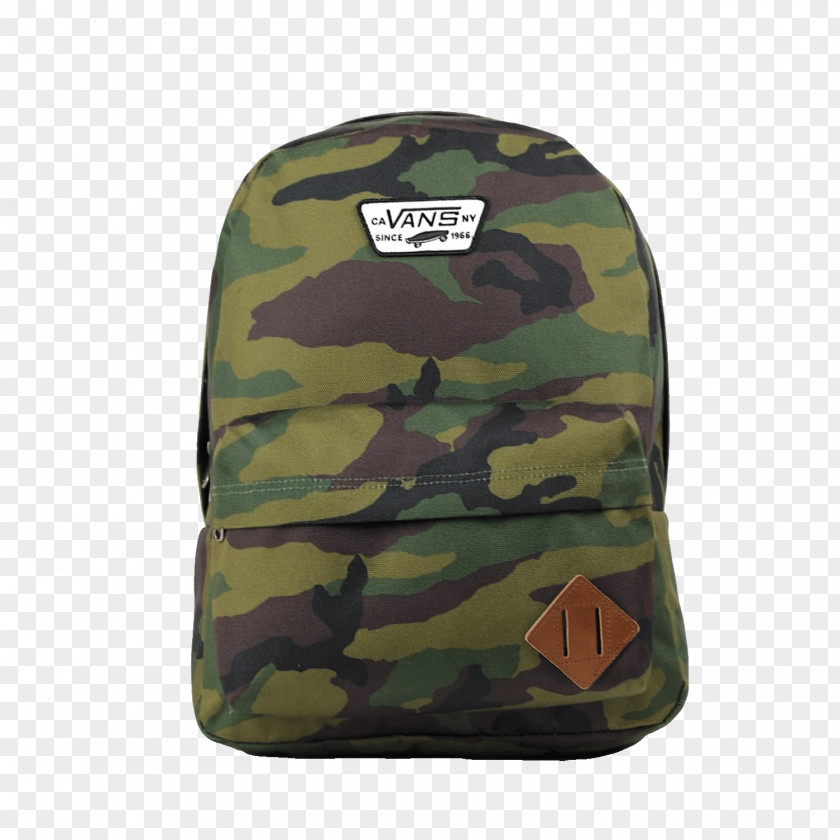 Backpack Bag Vans Pocket Camouflage PNG