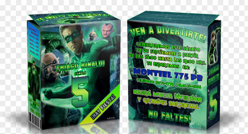 Email Green Lantern PNG