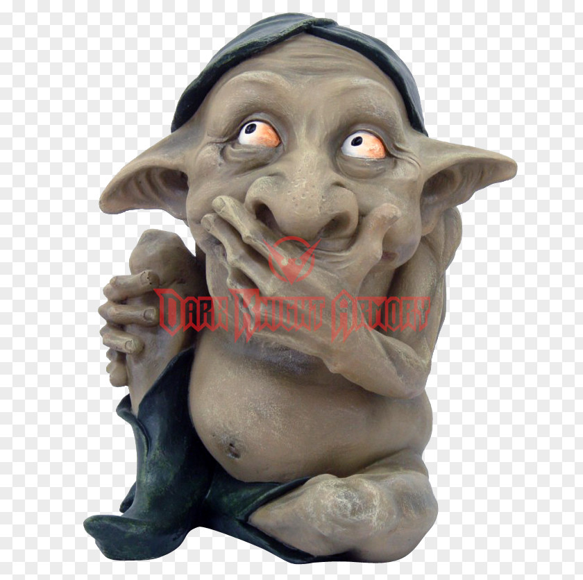 Fairy Goblin Sculpture Figurine Legendary Creature Statue PNG