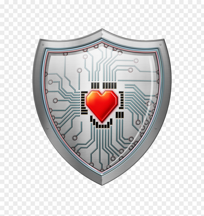 Love Shield Template Download PNG