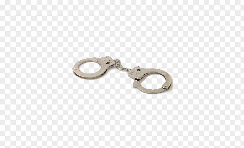 Metal Handcuffs Arrest Police Crime Prison PNG