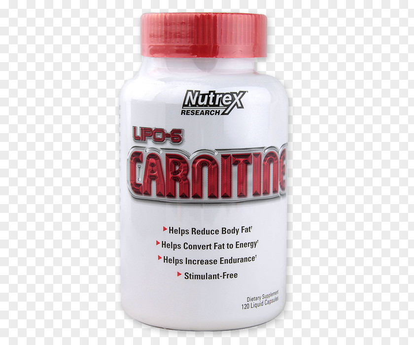 Tablet Dietary Supplement Nutrex Lipo 6 Carnitine Levocarnitine Capsule Lipo-6 Maximum Strength 120 Liqui-Caps PNG