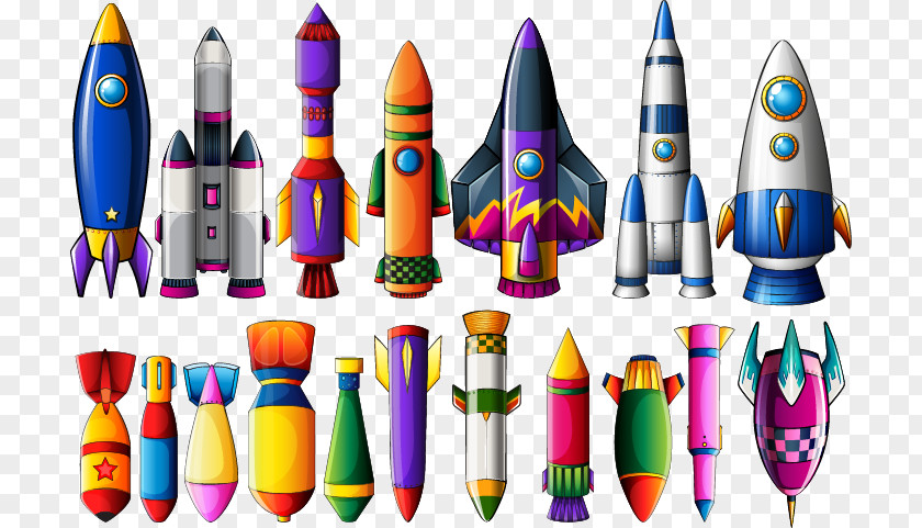 Vector Arrow Pattern Aircraft Rocket Missile Spacecraft PNG