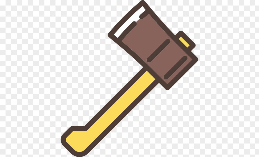 A Big Ax Axe Cutting Icon PNG