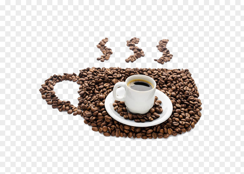 Coffee In The Beans Cup Arabic Bean PNG