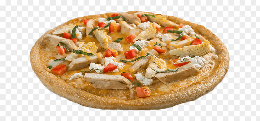 Pizza Chicago-style Vegetarian Cuisine Domino's Hot Sauce PNG