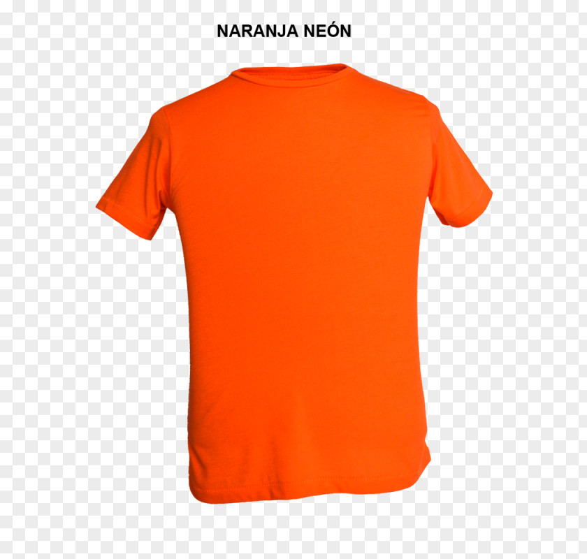 Playera T-shirt Orange Sleeve Polo Shirt PNG