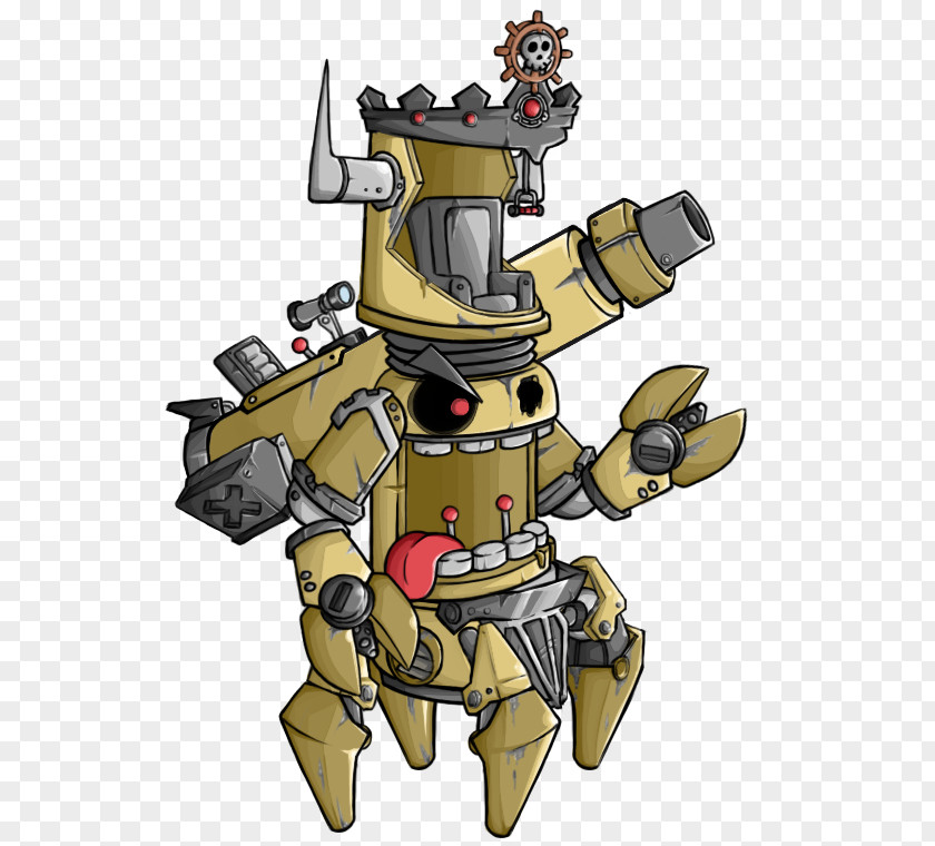 Robot Mecha Illustration Animated Cartoon Character PNG