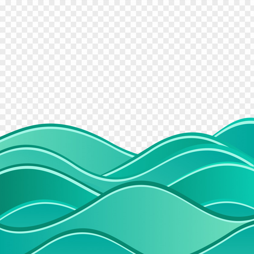Background With Abstract Waves Wind Wave Euclidean Vector Sea PNG
