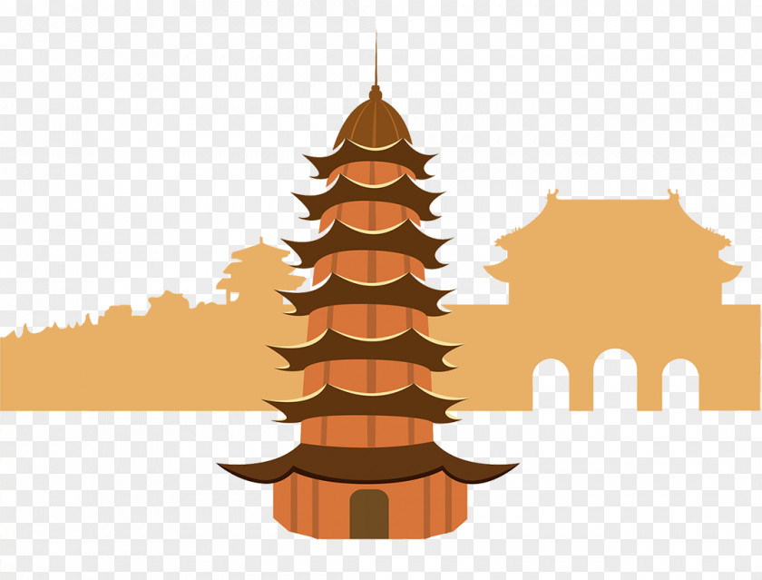 Flat Winds, Temples, Guta Temple Stock Photography Illustration PNG