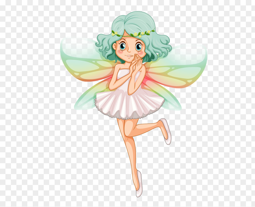 Beautiful Elf Tooth Fairy Tale Illustration PNG