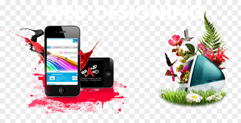 Graphic Design Responsive Web Mobile Phones PNG