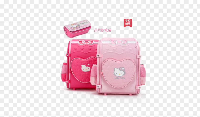 Hello Kitty Schoolbag Girls Sanrio My Melody Handbag Satchel PNG