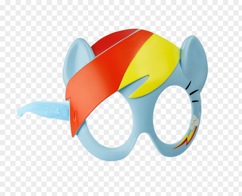 My Little Pony Rainbow Dash Mask Goggles PNG