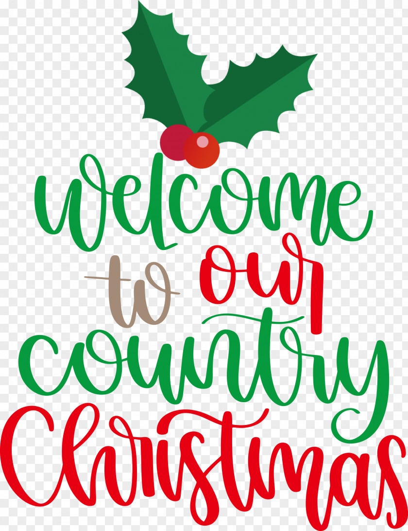 Welcome Christmas PNG