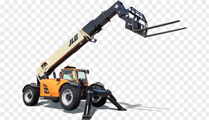 Lift Telescopic Handler JLG Industries Aerial Work Platform Forklift Equipment Rental PNG