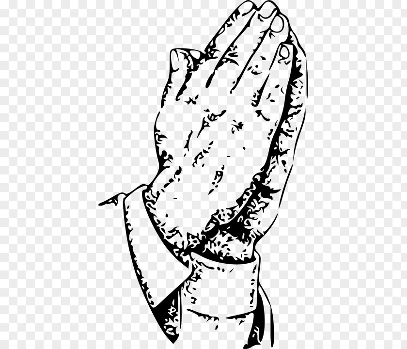 Prayer Hand Border Praying Hands Bible Study God's Word PNG