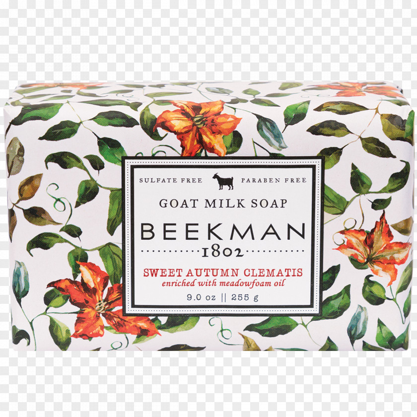 Soap Beekman 1802 Sweet Autumn Clematis Price PNG