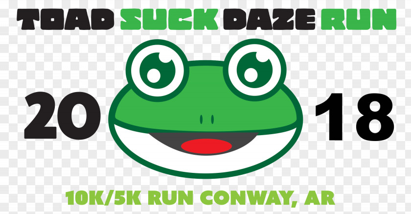 Toad Suck Daze Suck, Arkansas 5K Run Tree Frog Road PNG