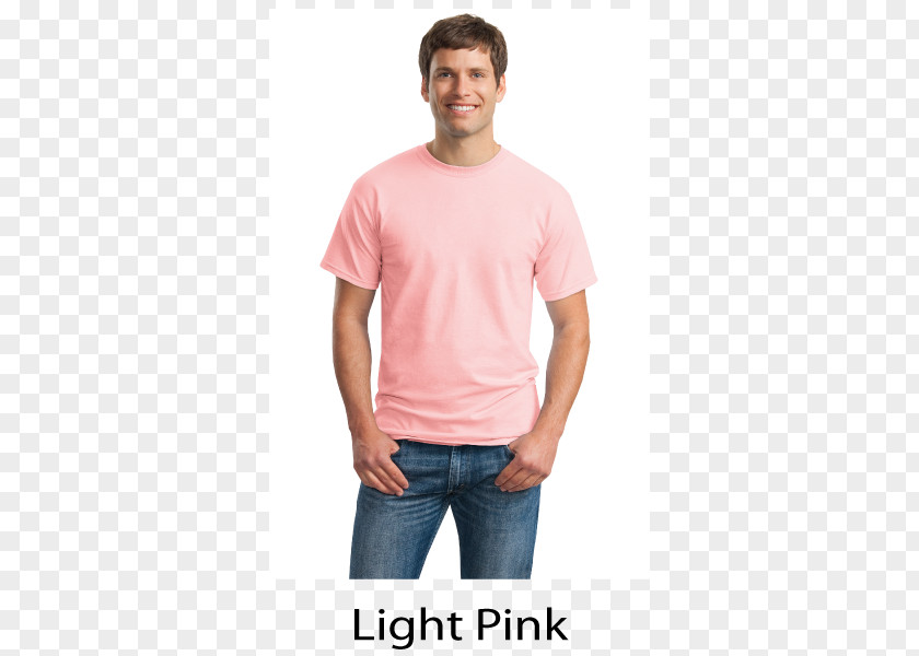 Pink Tshirt T-shirt G&L Clothing Gildan Activewear PNG