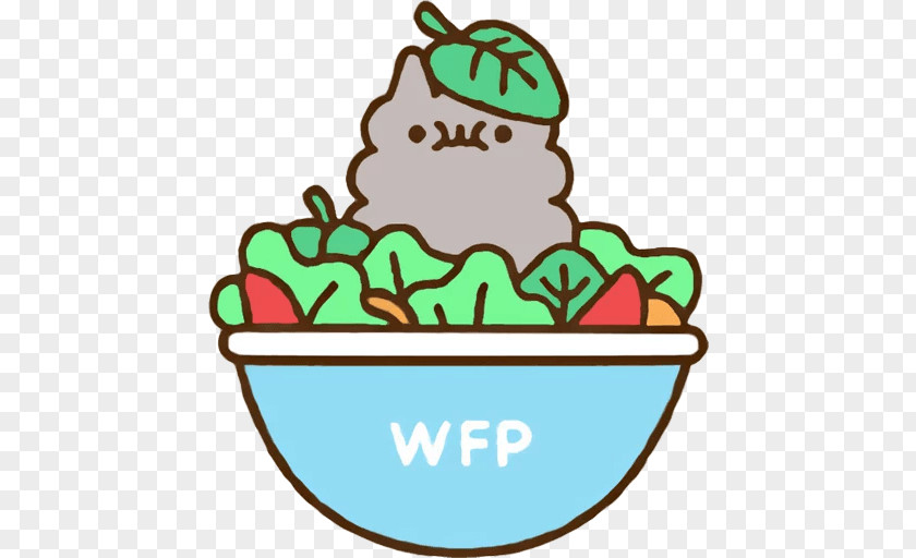 Salad Spinach Pusheen Stormy Plush Food PNG