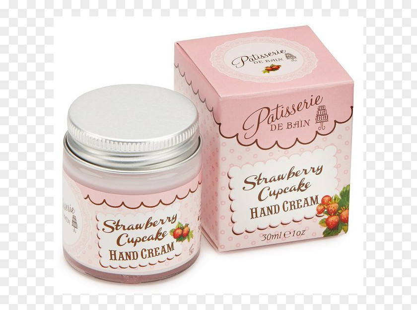 Strawberry Cupcake Cream Pot De Crème Flavor Perfume PNG