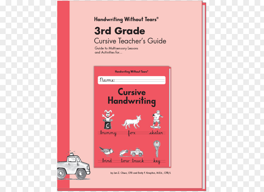 Teacher Cursive Teacher's Guide Success Third Grade Fourth PNG