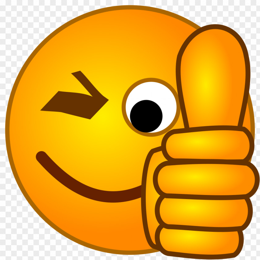 Thumbs Up Thumb Signal Emoji Smiley Clip Art PNG