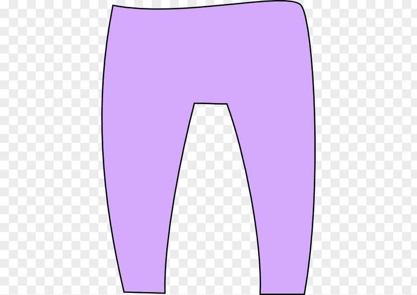Purple Pants Cliparts Leggings Clip Art PNG