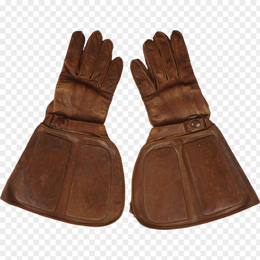 Retro Border Glove Leather Motorcycle Vintage Clothing Gauntlet PNG