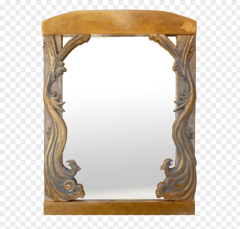 Wood Frame Picture Frames Mirror Furniture PNG