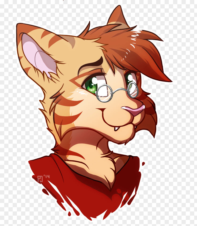 Cat Whiskers Furry Fandom Anthrocon Head Shot PNG