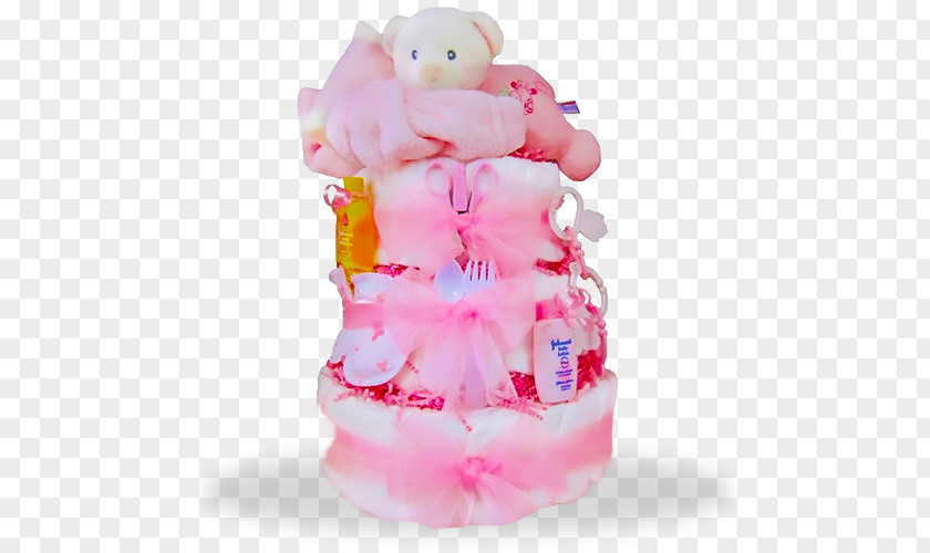 Gift Diaper Cake Infant Layette PNG