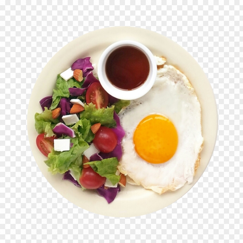 Western Breakfast Coffee Full Fried Egg Brunch PNG