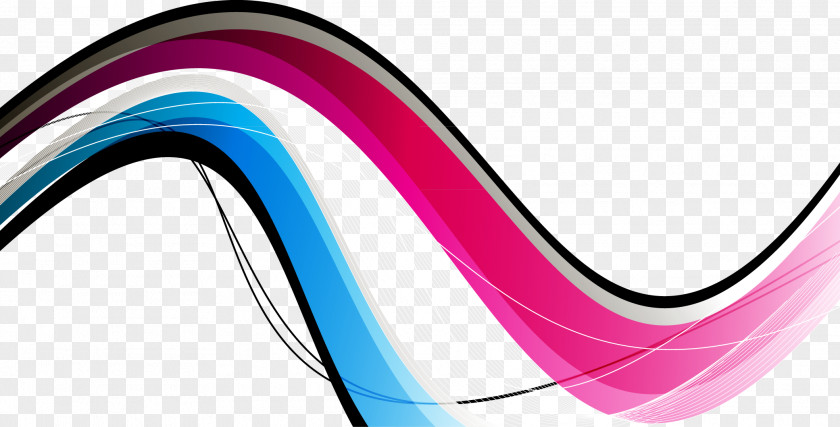 Abstract Color Line Software PNG
