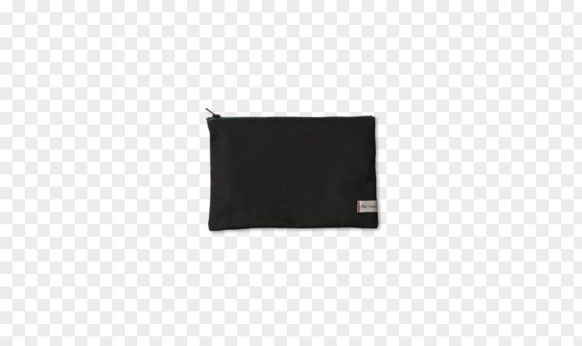Flat Shop Bag Pocket Black M PNG