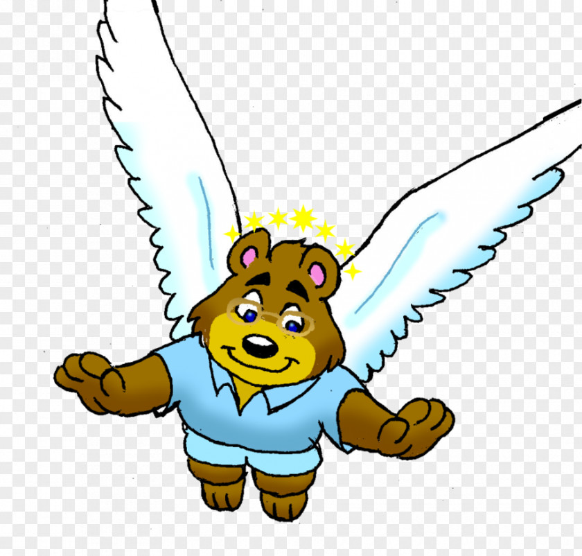 Flying Angel Insect Cartoon Pollinator Clip Art PNG