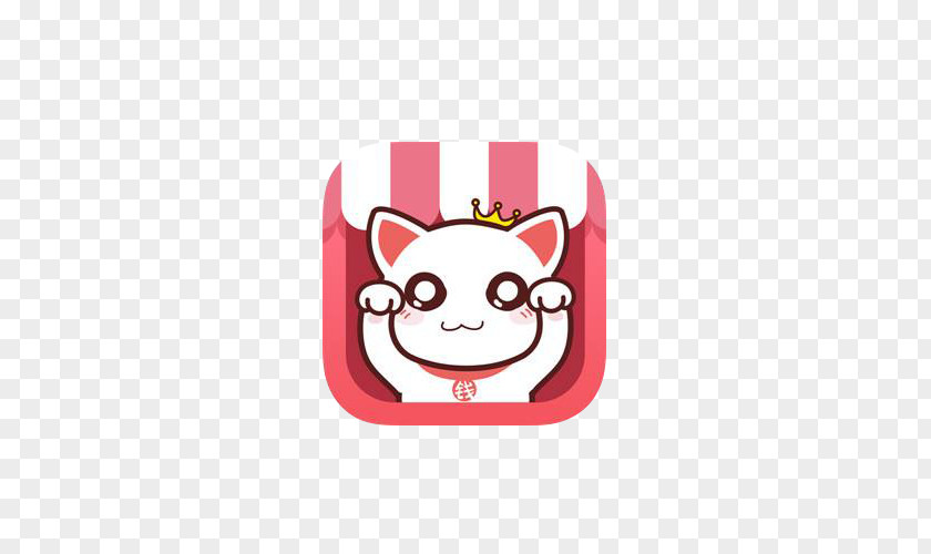 Fortune Cat Avatar Icon Diamant Koninkrijk Android IOS Software PPu52a9u624b PNG