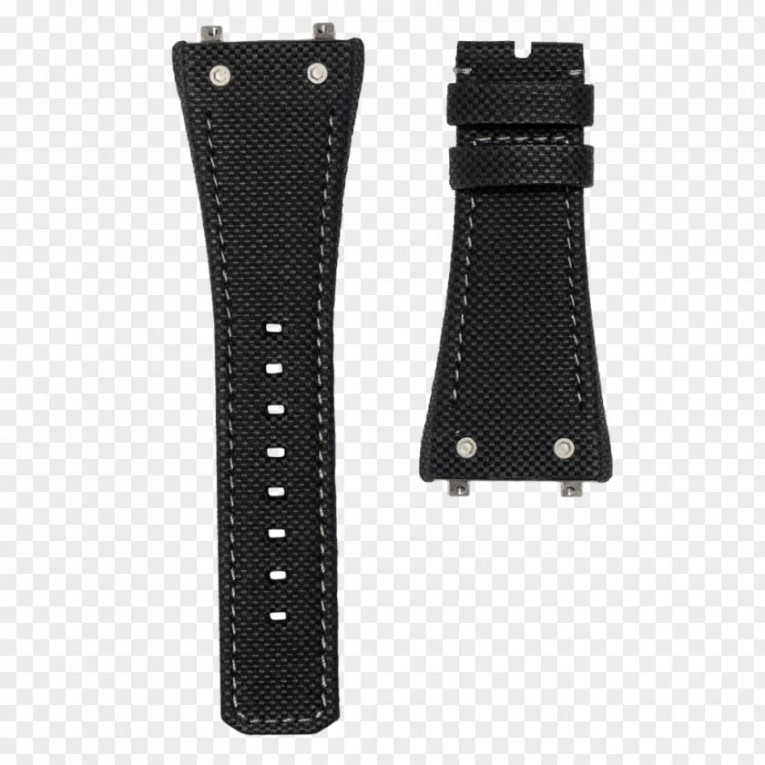 Gray Texture Watch Strap Linde Werdelin Red PNG