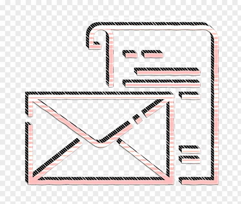 Parallel Brand Envelope Icon PNG