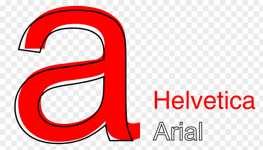 Arial Mockup Helvetica Typography Akzidenz-Grotesk Sort PNG