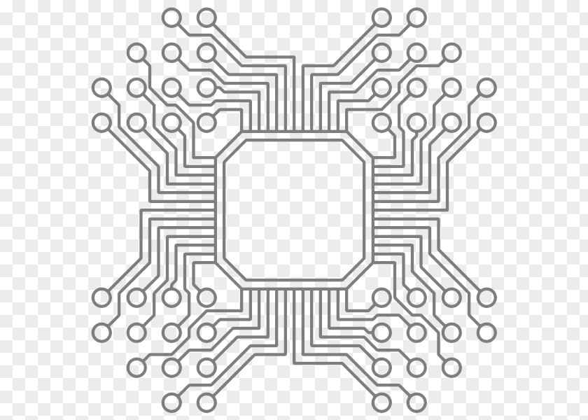 Chipped Background Tattoo Integrated Circuits & Chips Electronic Circuit Black-and-gray Printed Boards PNG