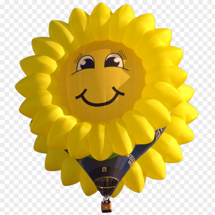 Hotels Welcome Smiley Sunflower M Balloon PNG