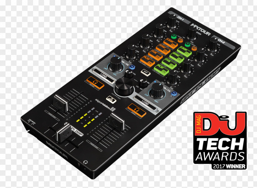 Laptop Djay DJ Controller Mixer Reloop Mixtour PNG