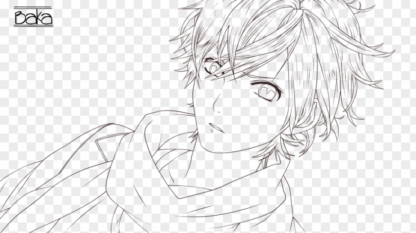 Painting Diabolik Lovers Line Art Drawing Coloring Book Sketch PNG