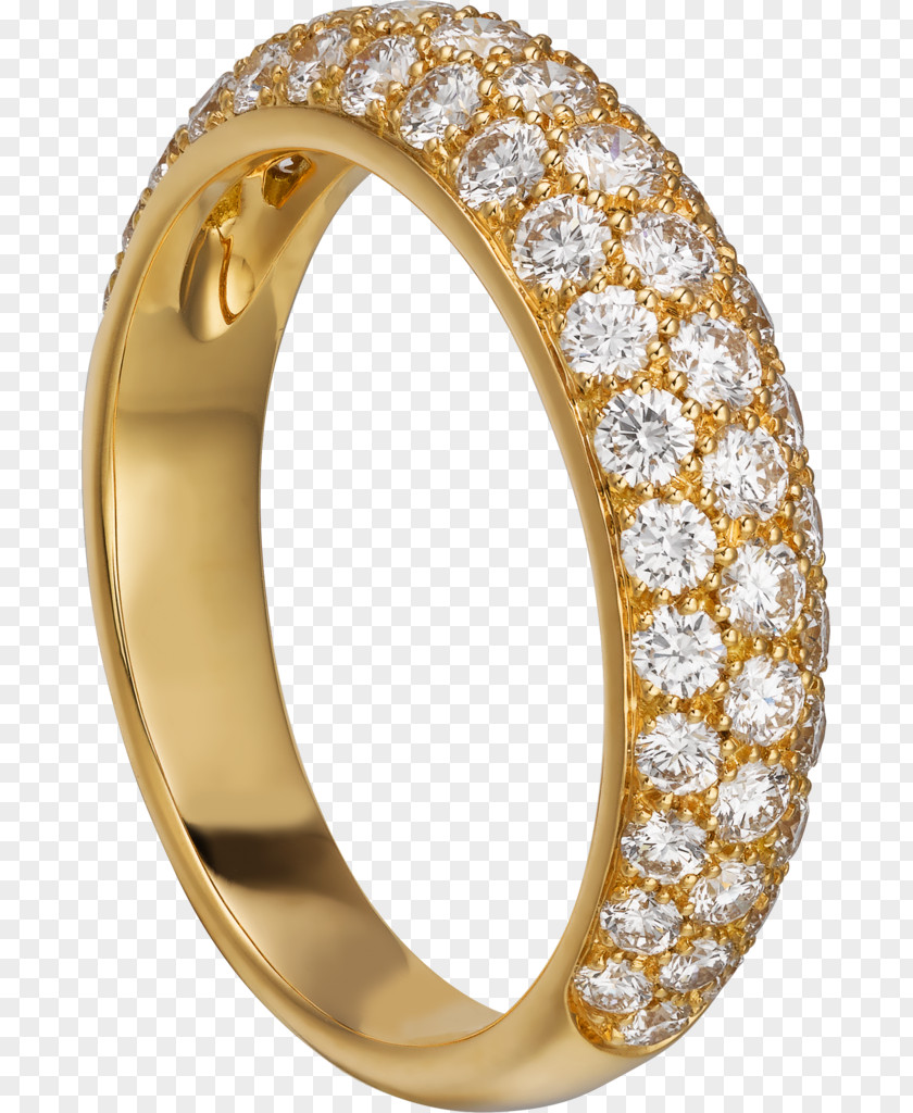Ring Gold Carat Brilliant Diamond PNG