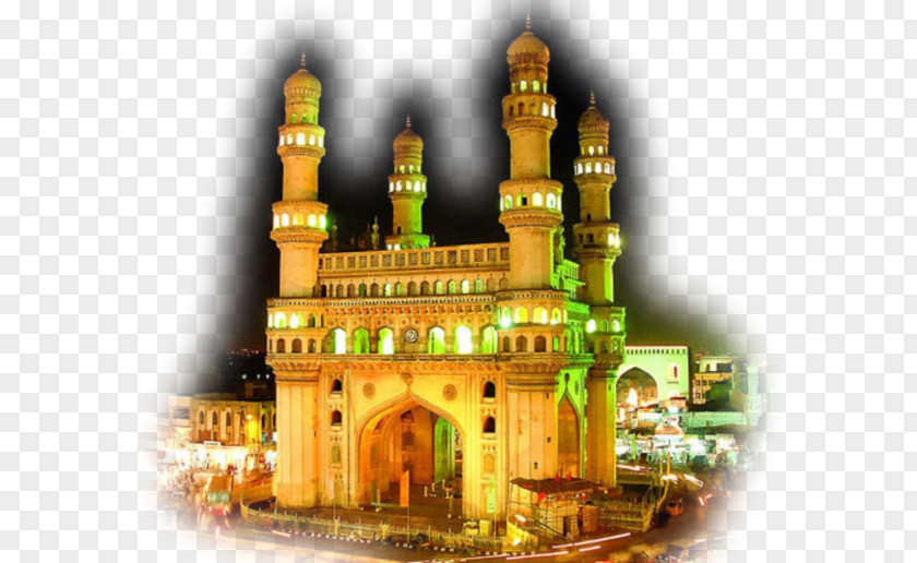 Taj Mahal Charminar Old City Makkah Masjid, Hyderabad Mosque PNG