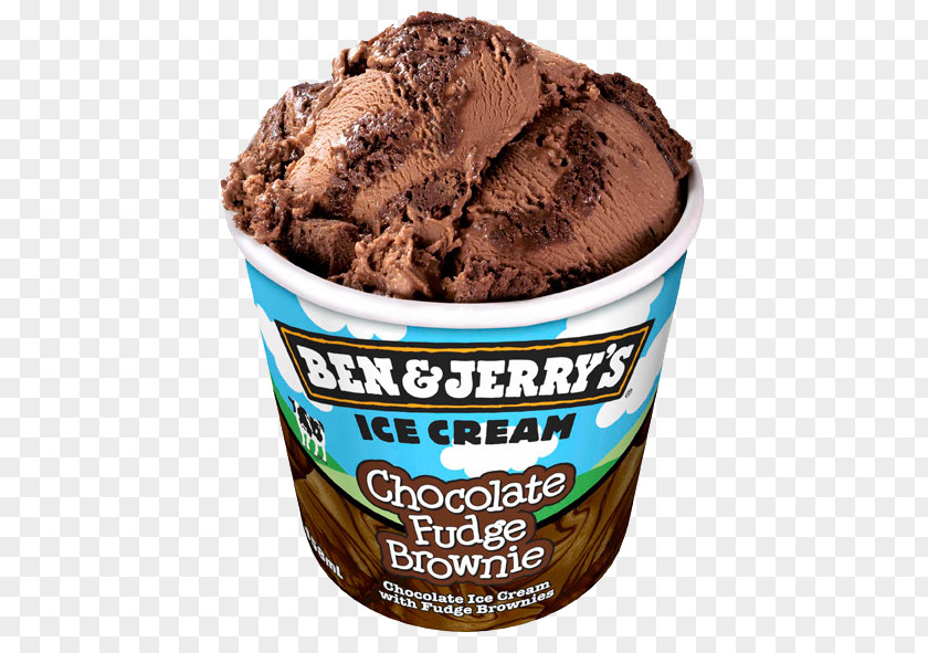 Chocolate Brownies Ice Cream Fudge Cherry Garcia Ben & Jerry's PNG