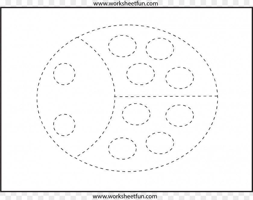 Circle Pre-school Shape Worksheet Point PNG